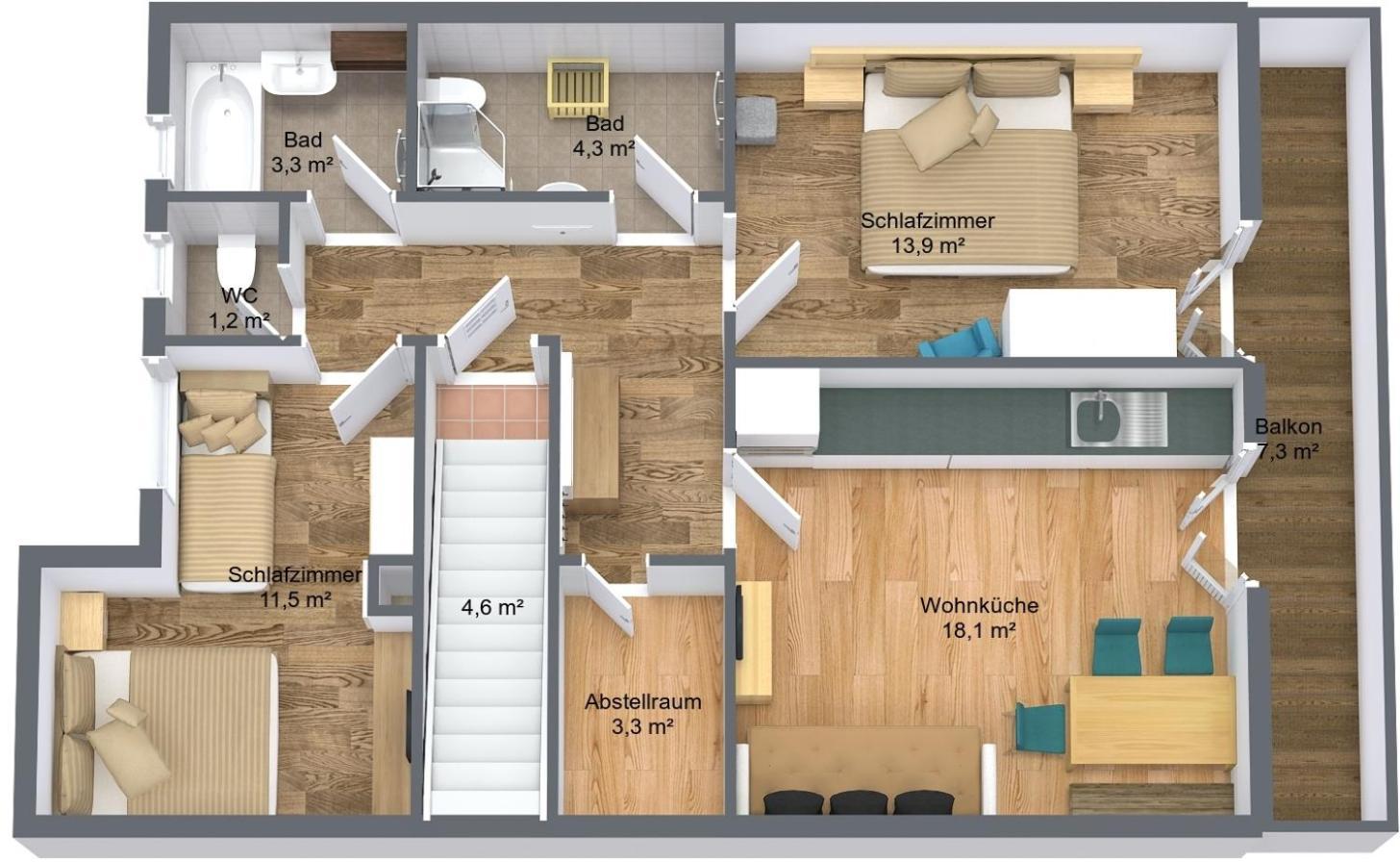 Ferienwohnung Alpenheim Tux Phòng bức ảnh